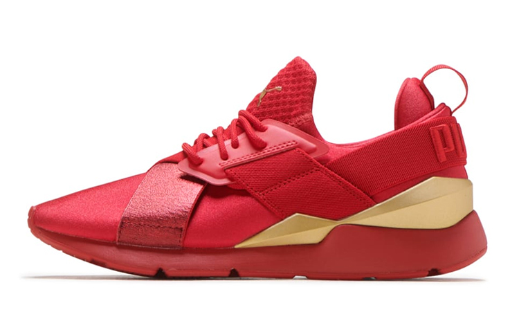 (Preschool) Puma Muse Metal 'Red' 372229-01