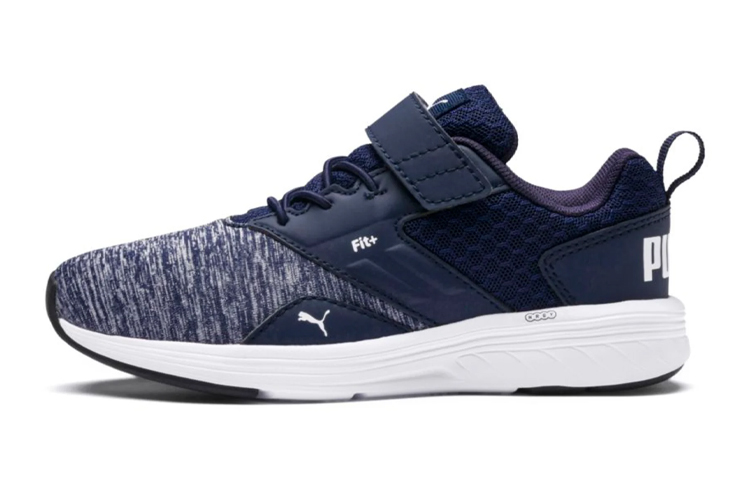 (Preschool) Puma Nrgy Comet 'Grey Deep Blue' 190676-05