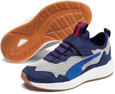 (Preschool) Puma Nrgy Neko Skim AC 'Deep Blue Velcro' 192824-02 Lookbook (Preschool) Puma Nrgy Neko Skim AC 'Deep Blue Velcro' 192824-02