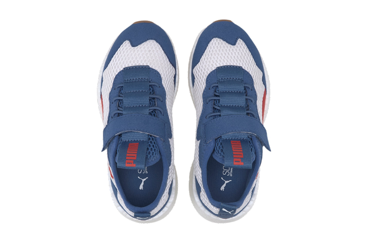 Lookbook (PS) Puma Nrgy Neko Skim Ac Chaussures de Running Bleu/Blanc/Rouge 192824-08