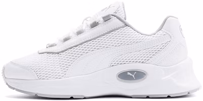 (Youth) Puma Nucleus Low Top White 370520-01