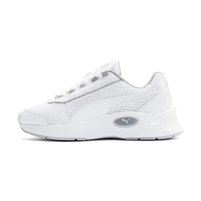(Youth) Puma Nucleus Low Top White