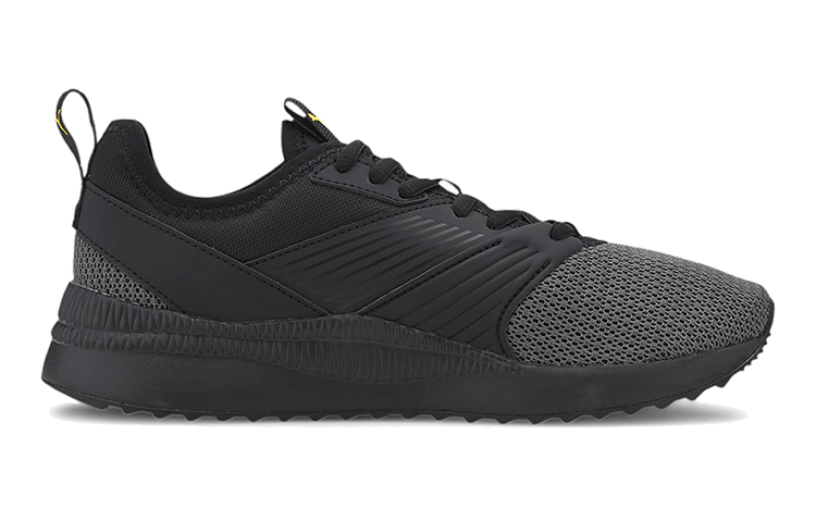 (Youth) Puma Pacer Next Ffwd Low Top Running Shoes Black/Yellow 圖 2