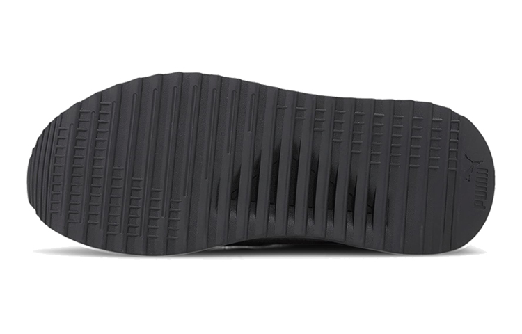 (Youth) Puma Pacer Next Ffwd Low Top Running Shoes Black/Yellow 圖 6