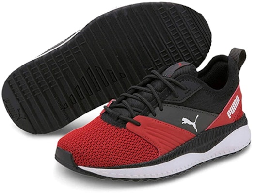 幼童 Puma Pacer Next Ffwd AC Ps 輕巧透氣休閒運動鞋 黑紅 Lookbook 幼童 Puma Pacer Next Ffwd AC Ps 輕巧透氣休閒運動鞋 黑紅