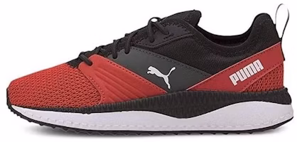 (Preschool) Puma Pacer Next Ffwd AC Ps Sport Shoes Black/Red 374203-01 (Preschool) Puma Pacer Next Ffwd AC Ps Sport Shoes Black/Red 374203-01