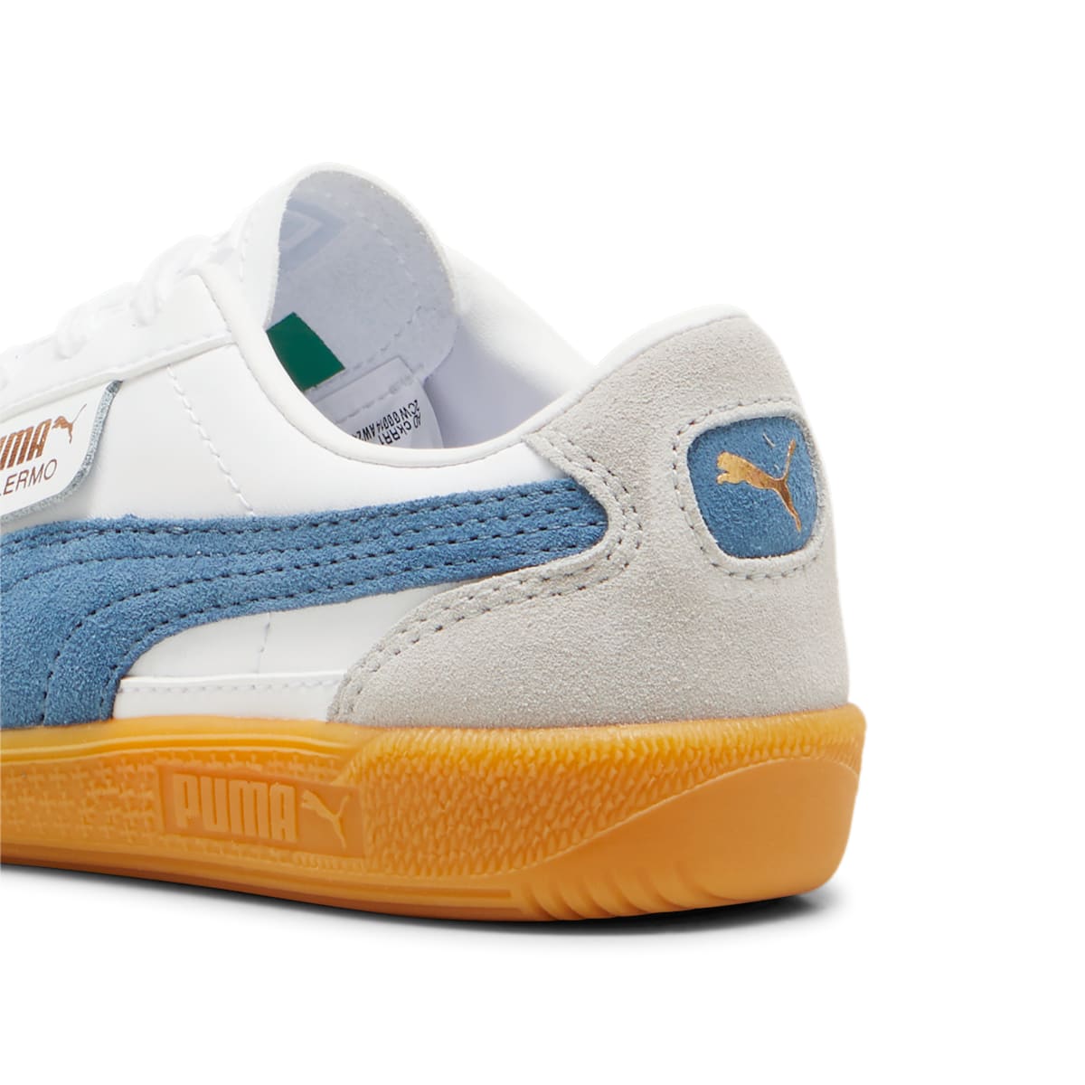 Details for (PS) Puma Palermo 兒童皮革鞋 '白藍地平線膠底' 397276-04