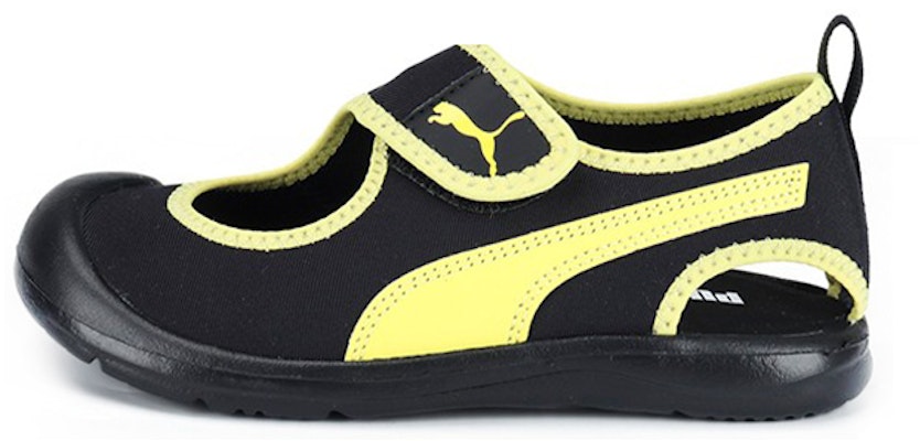 (Preschool) Puma Pama Aquacat L K Sandals Black/Yellow 374888-02 Buy (Preschool) Puma Pama Aquacat L K Sandals Black/Yellow 374888-02