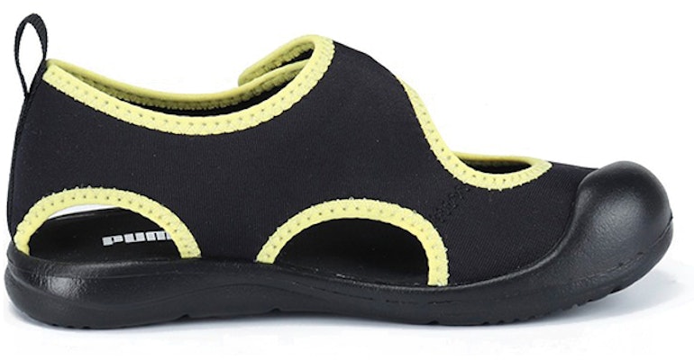 (Preschool) Puma Pama Aquacat L K Sandals Black/Yellow 374888-02 Order (Preschool) Puma Pama Aquacat L K Sandals Black/Yellow 374888-02