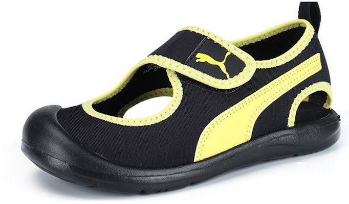 (Preschool) Puma Pama Aquacat L K Sandals Black/Yellow 374888-02 Shop (Preschool) Puma Pama Aquacat L K Sandals Black/Yellow 374888-02