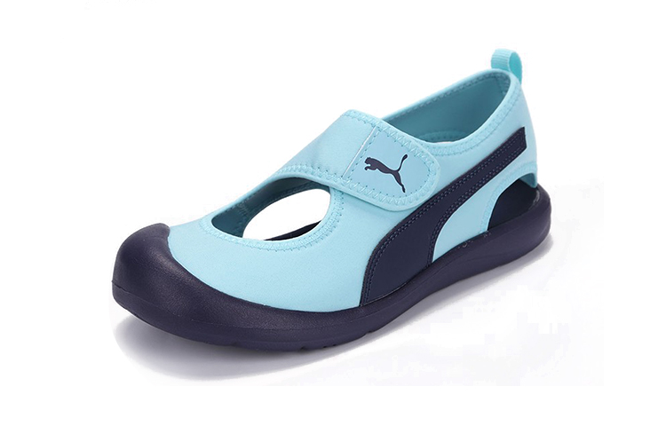 Lookbook (PS) Sandal Puma Pama Aquacat L Biru K для Anak 374888-01
