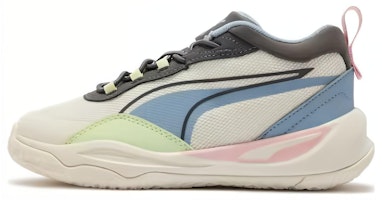 (Preschool) Puma Playmaker AC 'Beige Blue' 387354-03 (Preschool) Puma Playmaker AC 'Beige Blue' 387354-03