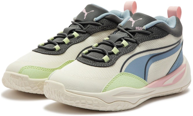 (PS) Puma Playmaker AC 'Beige Biru' 387354-03 Lookbook (PS) Puma Playmaker AC 'Beige Biru' 387354-03