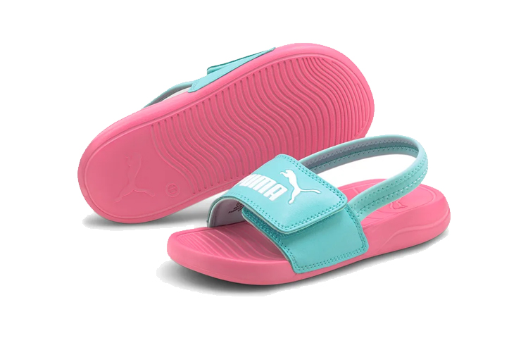 Lookbook (PS) Puma Popcat 20 Backstrap AC ''Blauw Roze'' 380555-08