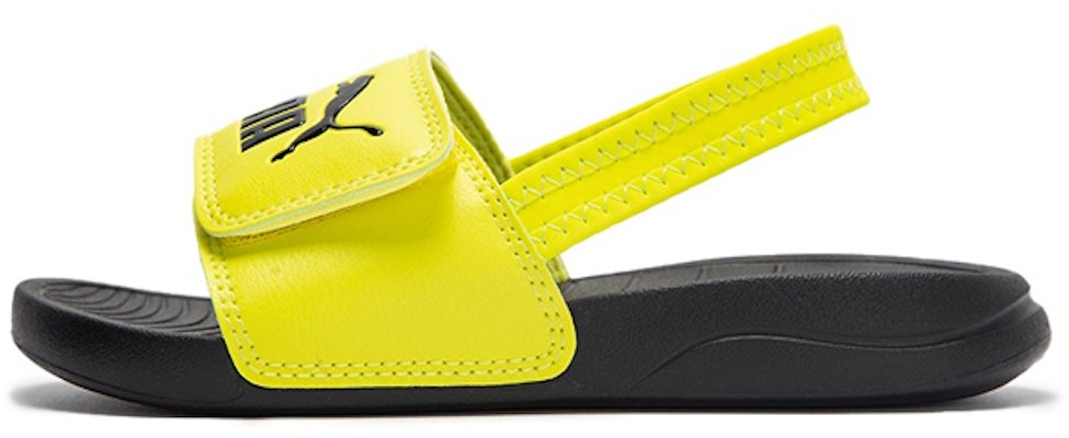 (Preschool) Puma Popcat 20 Backstrap AC 'Yellow Black' 380555-07 Buy (Preschool) Puma Popcat 20 Backstrap AC 'Yellow Black' 380555-07