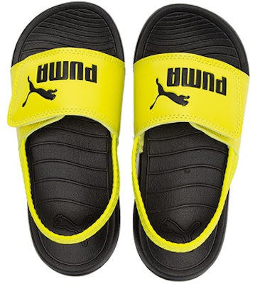 (Preschool) Puma Popcat 20 Backstrap AC 'Yellow Black' 380555-07 Lookbook (Preschool) Puma Popcat 20 Backstrap AC 'Yellow Black' 380555-07