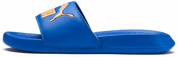 (Preschool) Puma Popcat 'Blue Comfort Outdoor Slide' 365849-12 (Preschool) Puma Popcat 'Blue Comfort Outdoor Slide' 365849-12