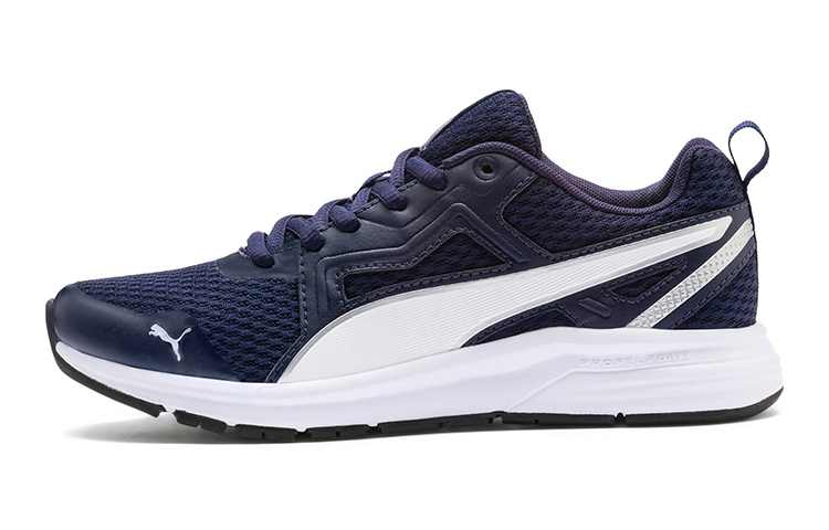 (Youth) Puma Pure Jogger Sports Running Shoes Blue/White 370575-03