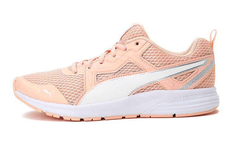 (Youth) Puma Pure Jogger Sports Running Shoes Pink/White 370575-04