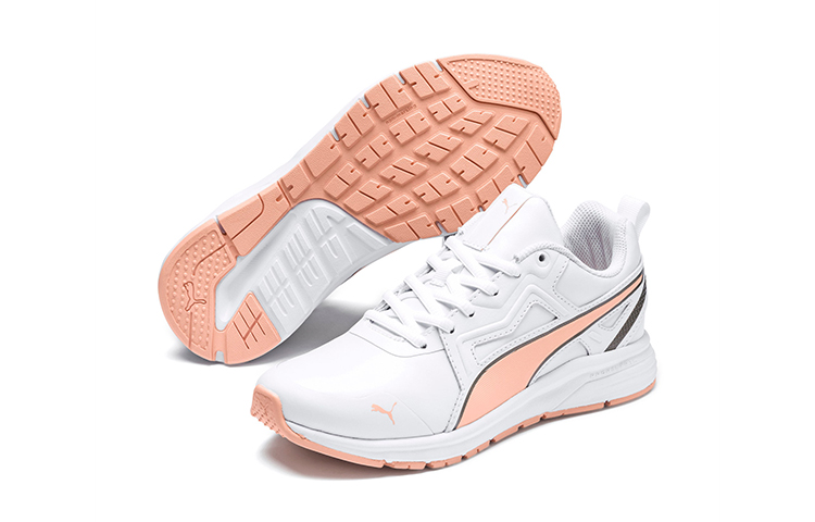 Purchase (JR) Zapatillas de Correr Puma Pure Jogger Blanco/Rosa 370665-04
