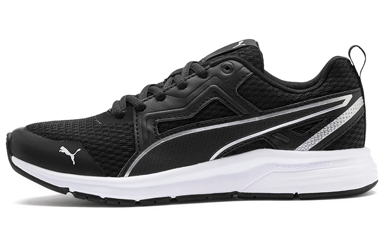 (Preschool) Puma Pure Jogger Jr Black/White 370575-01