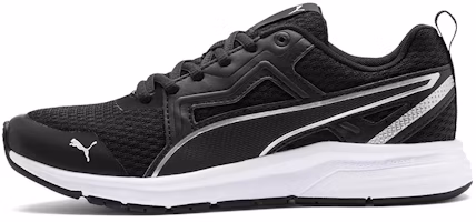 (Preschool) Puma Pure Jogger Jr Black/White 370575-01 (Preschool) Puma Pure Jogger Jr Black/White 370575-01