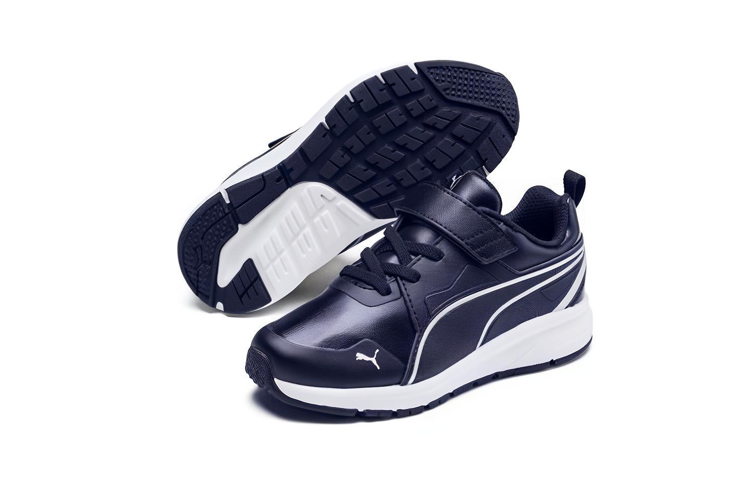 Shop (PS) Chaussures Puma Pure Jogger SL Bébé Course à Pied ''Bleu Toddler'' 370666-03