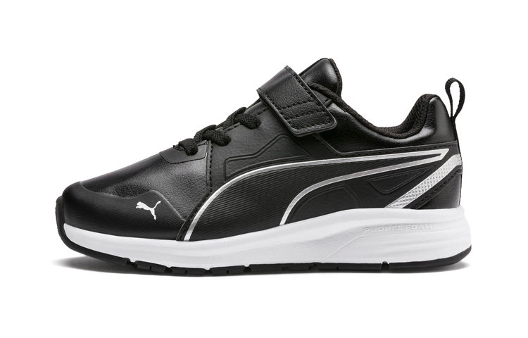 (Preschool) Puma Pure Jogger SL V 'Black Silver' 370666-01