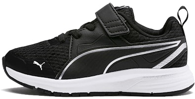 (Preschool) Puma Pure Jogger V Running Shoes Black/White 370576-01 (Preschool) Puma Pure Jogger V Running Shoes Black/White 370576-01
