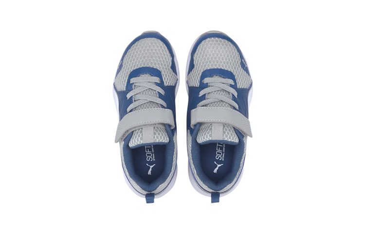 Lookbook (PS) Puma Pure Jogger V 'Gris Azul Velcro' 370576-05