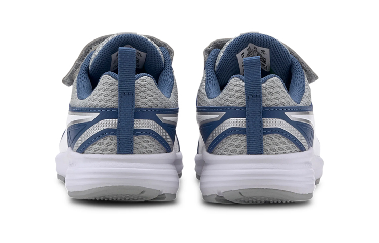 Shop 幼童Puma Pure Jogger V魔術貼防滑耐磨低幫運動鞋 灰藍