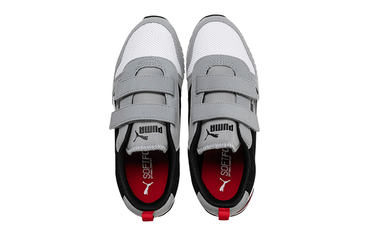 Lookbook (PS) Puma R78 V ''Grijs Zwart Wit'' 373617-09