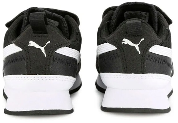 幼童 Puma R78 V Ps Adp 魔術貼 減震耐磨 低筒運動鞋 黑白 Shop 幼童 Puma R78 V Ps Adp 魔術貼 減震耐磨 低筒運動鞋 黑白