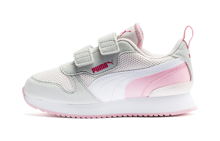 (Preschool) Puma R78 V 'Pink Gray White' 373617-04