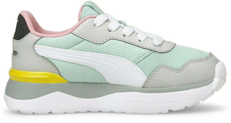 (Preschool) Puma R78 Voyage 'Grey Light Blue Colorblock' 382049-04 Order (Preschool) Puma R78 Voyage 'Grey Light Blue Colorblock' 382049-04