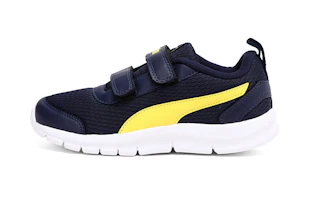 (Preschool) Puma Racer IDP Black/Yellow/ 'White' 374601-01 (Preschool) Puma Racer IDP Black/Yellow/ 'White' 374601-01