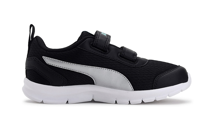 Order (Preschool) Puma Racer IDP Running Sneakers Black/Slivery 374601-03