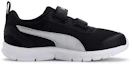 Order (Preschool) Puma Racer IDP Running Sneakers Black/Slivery 374601-03