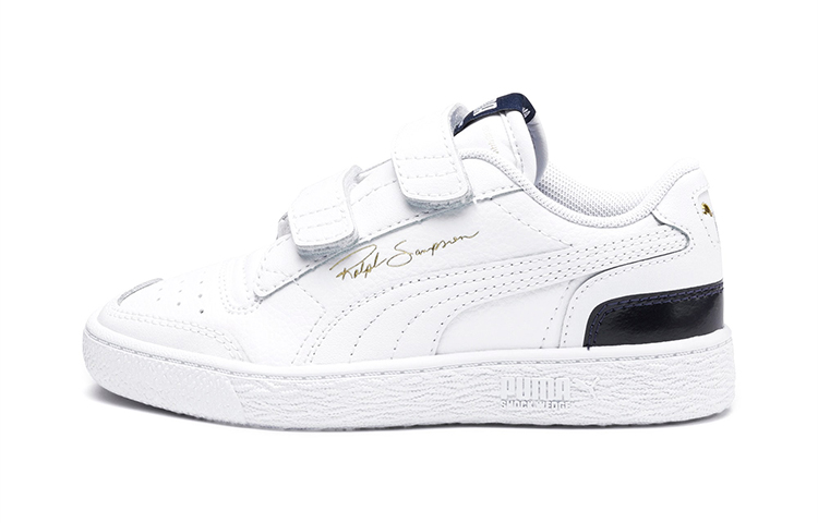 Puma BP Ralph Sampson Lo Casual Board Shoes White/Blue