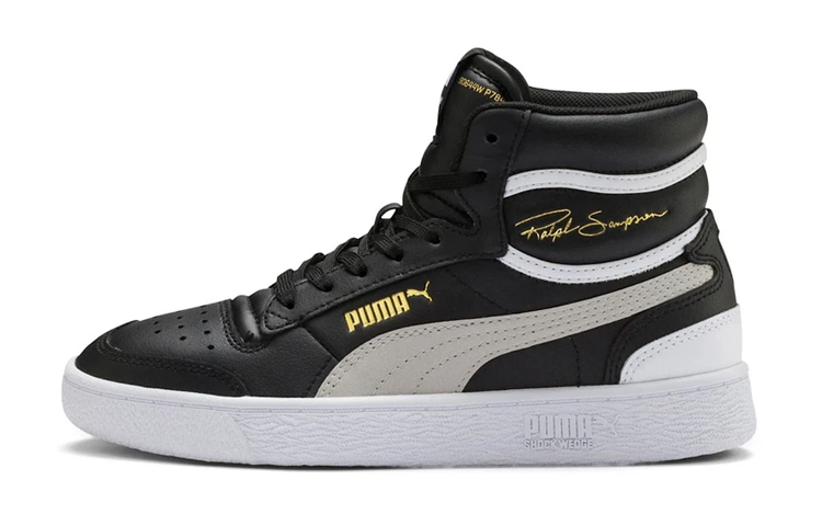 (PS) Puma Ralph Sampson Mid 'Black White'