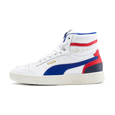 (PS) Puma Ralph Sampson Mid Jr. Blue/ 'White'