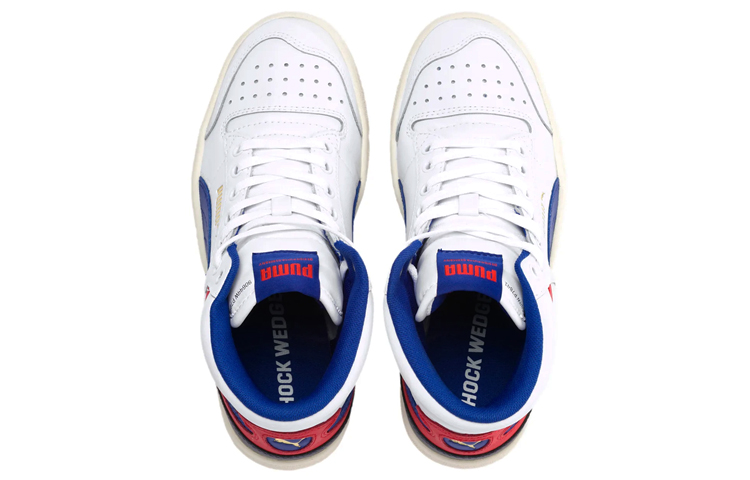 Lookbook (PS) Puma Ralph Sampson Mid Jr. Blauw/Wit 370925-02