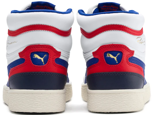 (PS) Puma Ralph Sampson Mid Jr. Blauw/Wit 370925-02 Shop (PS) Puma Ralph Sampson Mid Jr. Blauw/Wit 370925-02