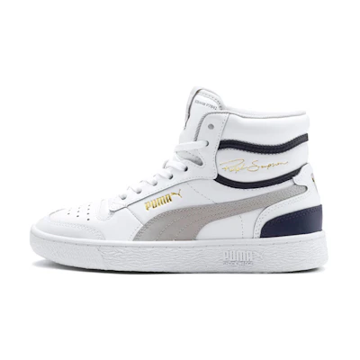 (PS) Puma Ralph Sampson Mid Jr 'White Grey'