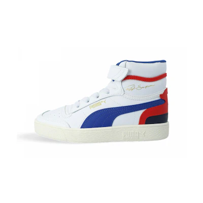 (PS) Puma Ralph Sampson Mid V Ps Sneakers White/Blue/Red