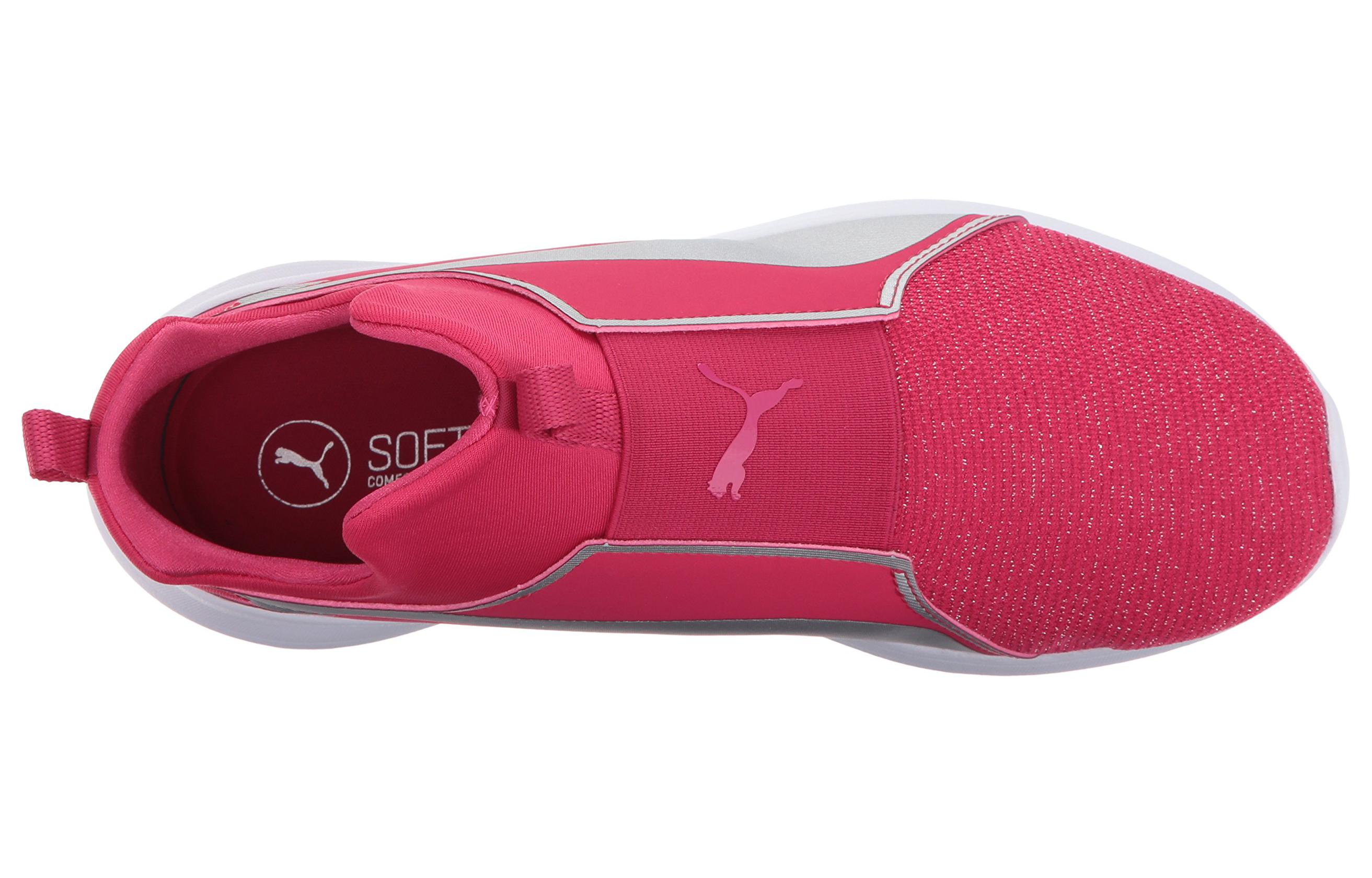 Lookbook (PS) プーマ レベル ミッド "グリームピンク" 364620-02