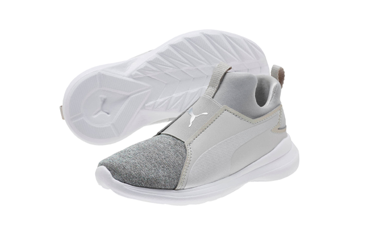 Purchase (Preschool) Puma Rebel Mid 'Glow Grey' 367193-02