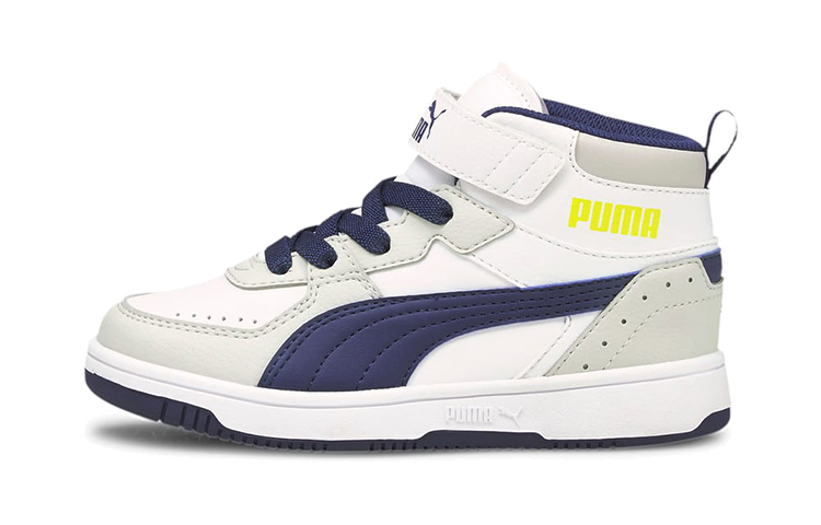 Buy (PS) Puma Rebound Joy 'Putih Biru Kuning' 374688-05