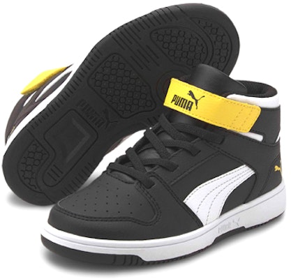 (PS) Puma Rebound Lay-Up SL Zapatillas Negras/Amarillas para Skateboard 370488-12 Lookbook (PS) Puma Rebound Lay-Up SL Zapatillas Negras/Amarillas para Skateboard 370488-12