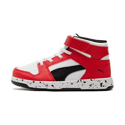 (PS) Puma Rebound LayUp 'Speckled - High Risk Red'